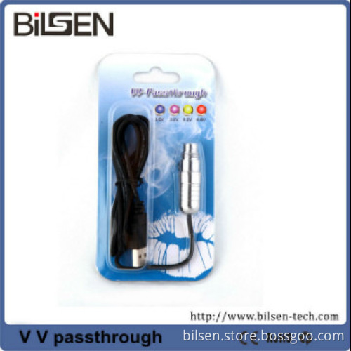 New Arrival Stainless Mini VV Passthrough, E Cigarette